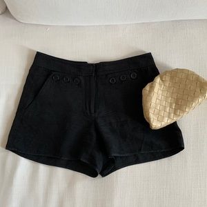 Tibi linen/silk blend shorts